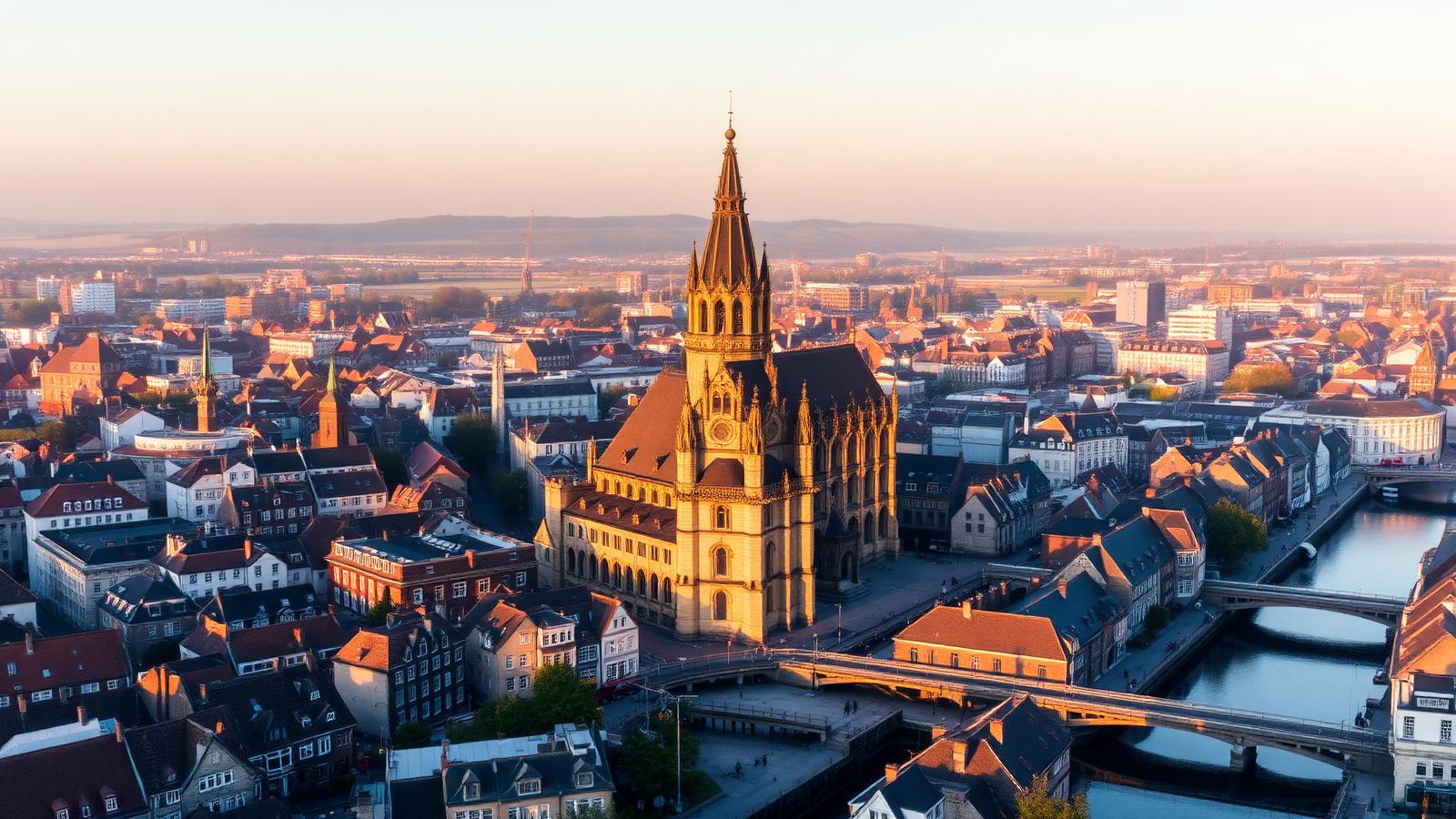 Uitzicht over Utrecht met de Dom